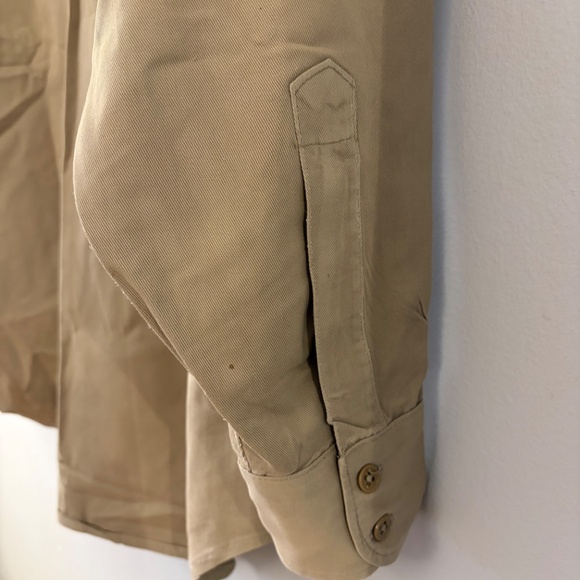vintage us army khaki shirt - Picture 11 of 12